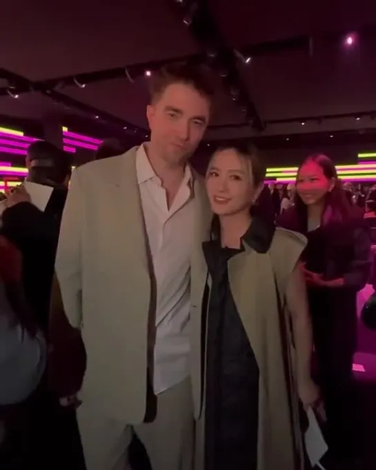 Robert Pattinson at the Dior SS24 show, Paris, 26.09.2023