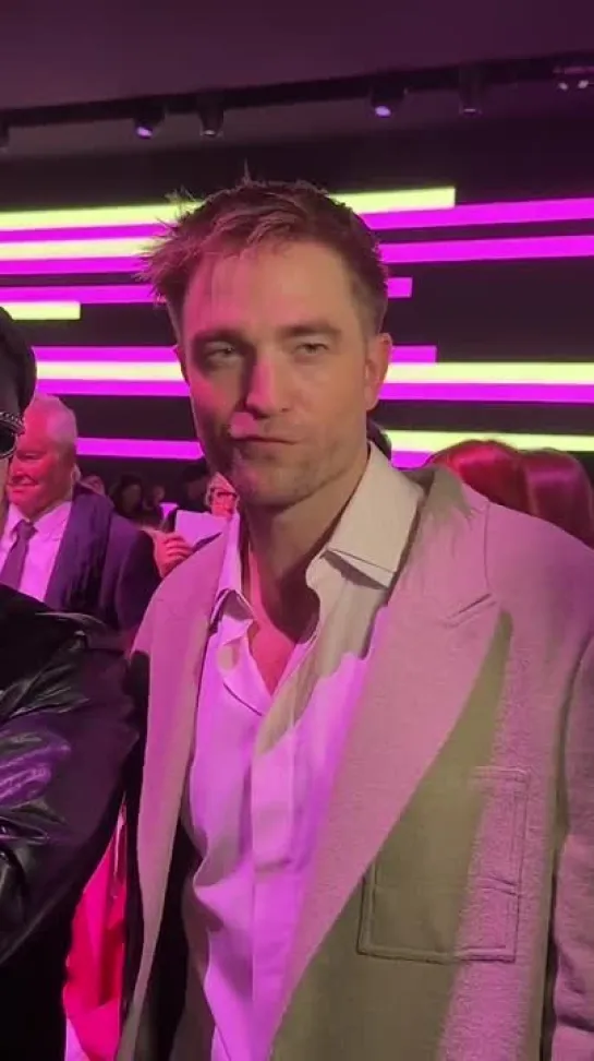 Robert Pattinson at the Dior SS24 show, Paris, 26.09.2023