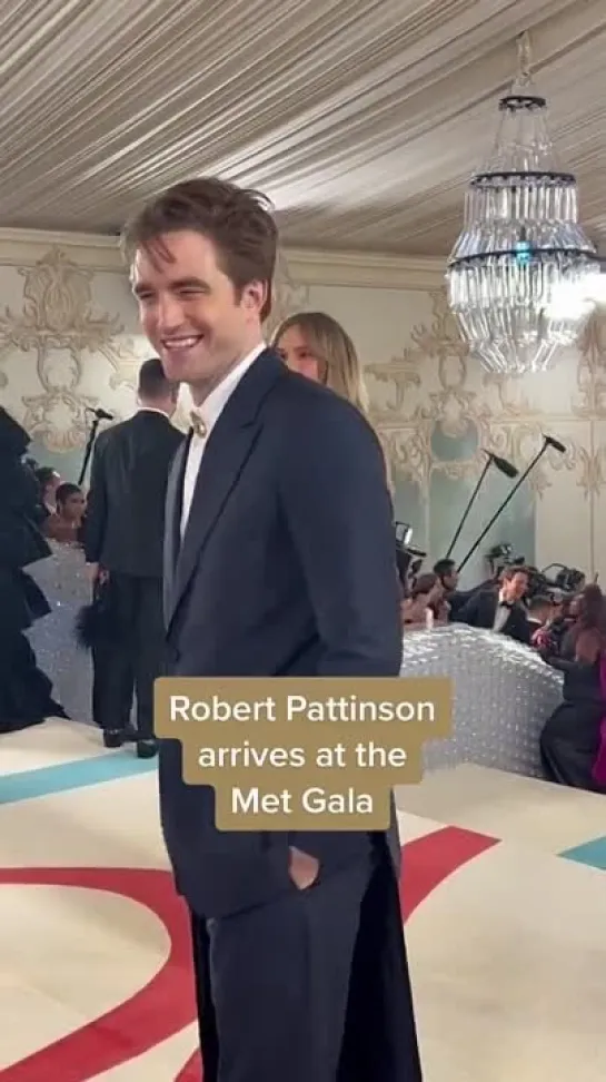 Robert Pattinson at the #MetGala, 01.05.2023