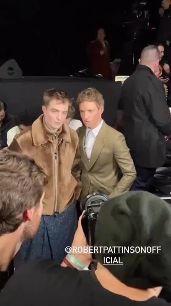 Rob at Dior Men Winter 2023-2024 show, Paris, 20.01.2023