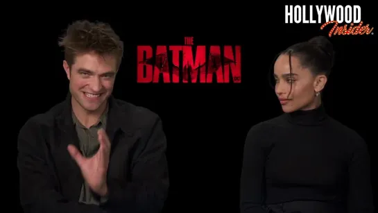 HOLLYWOOD INSIDER - Robert Pattinson & Zoe Kravitz - In Conversation on 'The Batman' Reactions