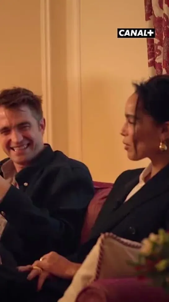 CanalPlus - Robert Pattinson and Zoë Kravitz (preview)