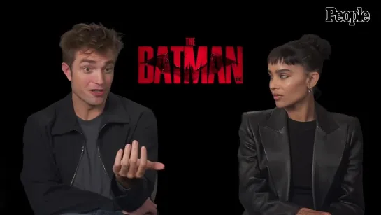 People - Robert Pattinson & Zoë Kravitz on Tackling Iconic Roles in 'The Batman'