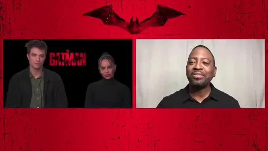 blackfilmandtv - Robert Pattison, Zoe Kravitz on the fight scenes, costumes and chemistry in The Batman