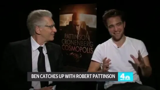 Robert Pattinson & David Cronenberg Interview (Cosmopolis Promo 2012)