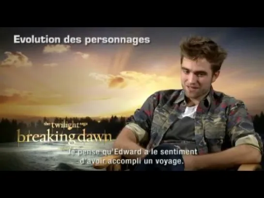 Rob, Kristen and Taylor's interview with Allociné