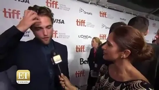 Rob Interview With ET Canada From MTTS TIFF Premiere