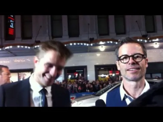 Interview From The Sydney Premiere-Rob and Guy Talk About Getting To Know Each Other