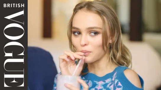 Lily-Rose Depp  In the Bag / english /  British Vogue