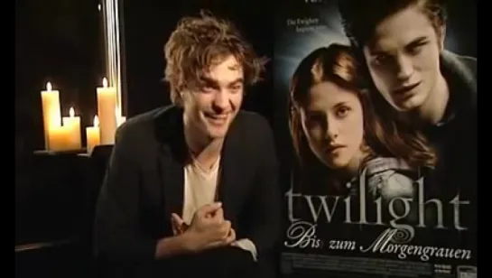 Robert Pattinson's Twilight Interview (Swiss TV) 2008