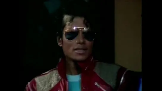 Michael Jackson - Interview during Beat It videoshoot