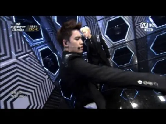 140508 EXO-K - Overdose (Mnet M!Countdown)