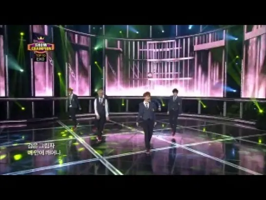 130904 EXO - Growl (Show Champion)