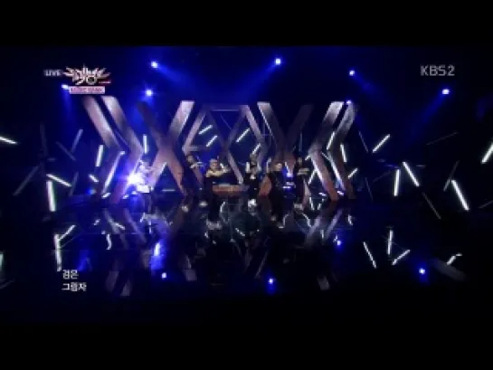 130802 EXO - Growl (KBS Music Bank)