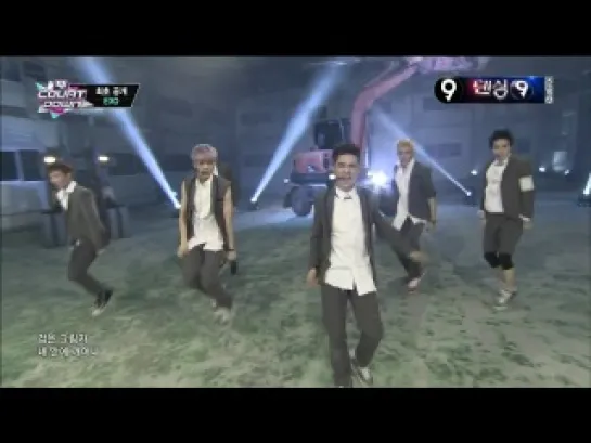 130801 EXO - Growl (M!Countdown)