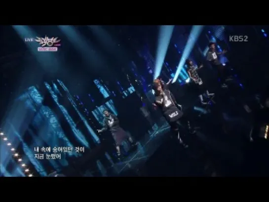 130531 EXO - Intro + Wolf (Music Bank)