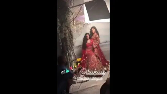 Katrina Kaif Isabelle on the sets of Brides Today shoot 12