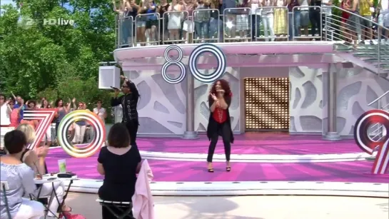 Natasha Wright (La Bouche) - Be My Lover (ZDF-Fernsehgarten - 2017-06-18)