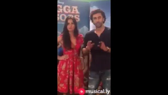 Ranbir Kapoor and Katrina Kaif promote Jagga Jasoos