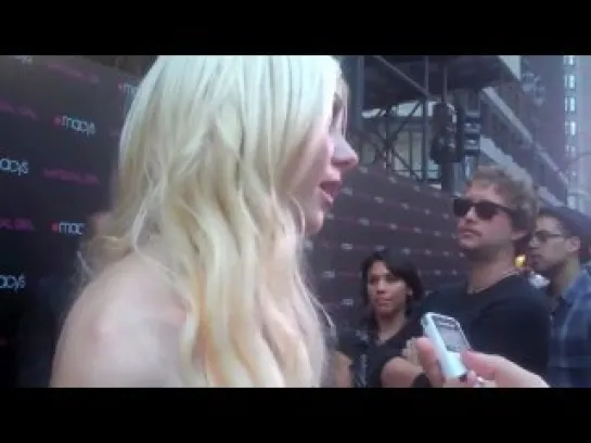 The Scene @ Madonna Material Girl Macy's Launch + Taylor Momsen