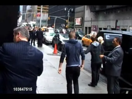 Taylor Momsen at the Late Show with David Letterman