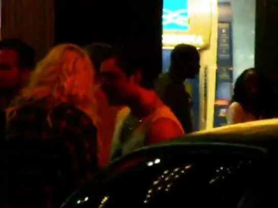 Taylor Momsen and Ed Westwick Rehearsing for their scene