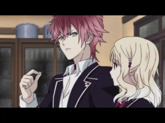 Diabolik Lovers серия - 02 / Дьявольские Возлюбленные 2 серия [RAW]