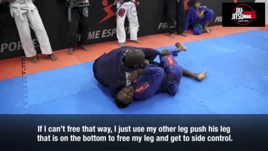 Fernando Tererê teaches a guard pass and an armlock attack