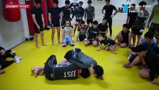 Lesson 2. Deep Haif-guard sweep No Gi