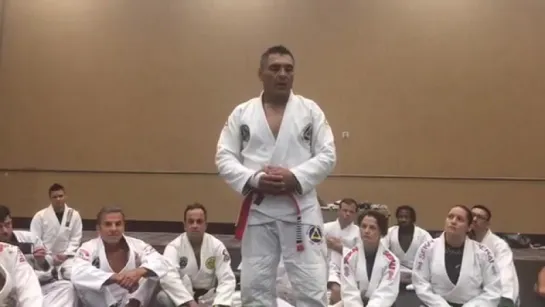 Belt promotion Rickson Gracie