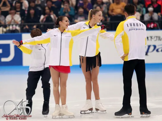 ►Japan Open 2018 |  Представление команд // Алина Загитова