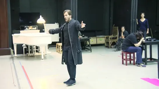 Опера «Севильский цирюльник» (репетиции)/«Il Barbiere di Siviglia» opera (rehearsals)