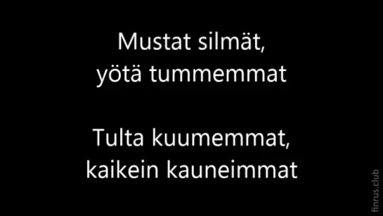 Mustat silmat