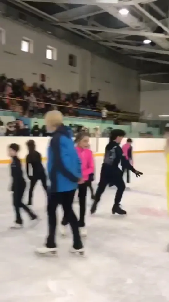 Видео с мастер-класса ⛸