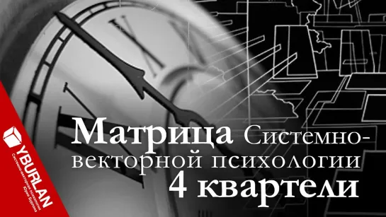 Матрица В. Ганзена и В. Толкачёва в системно-векторной психологии Ю. Бурлана