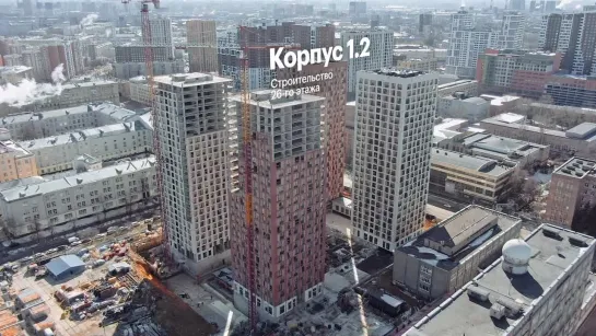 Красноказарменная 15 | Ход строительства. Март | ПИК