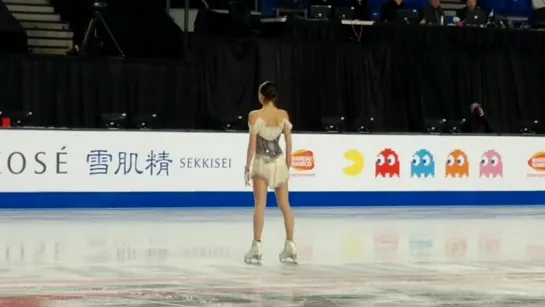 Alina Zagitova - SP practice - 2018 Grand Prix Final