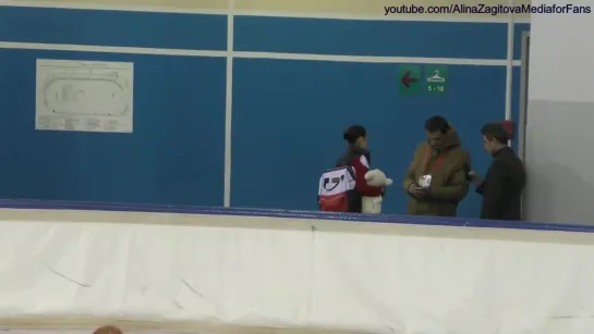 Alina Zagitova Euro Champs 2019 FS Practice PR1