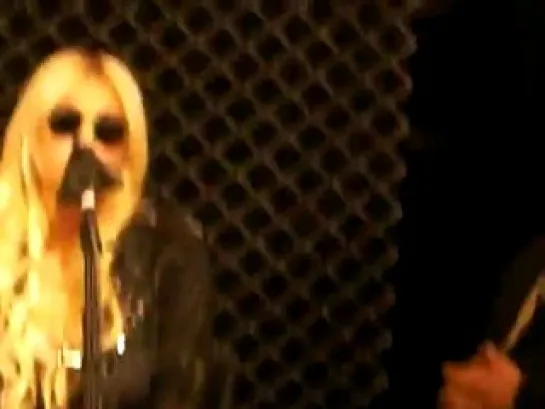 Taylor Momsen (The Pretty Reckless) at Macy's Herald Square performing Make Me Wanna Die