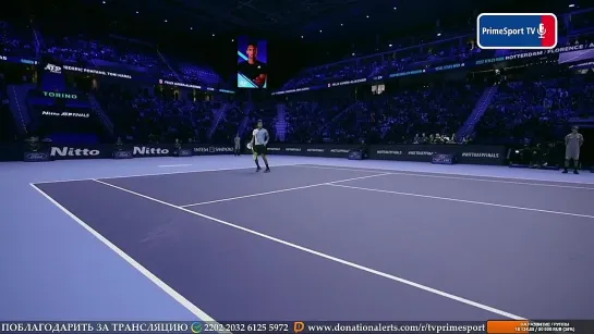 Рафаэль Надаль - Феликс Оже-Альяссим. ATP Finals. Турин. 15.11.2022