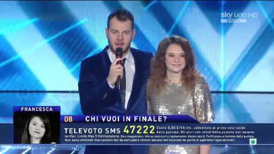 Il commento dei giudici su Francesca Michielin -  Roadhouse blues (X Factor 2011)