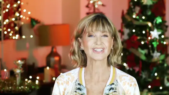 Olivia Newton-John - "Happy Holidays everyone!"