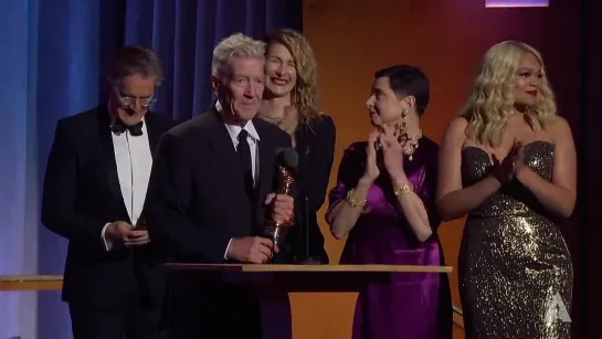 David Lynch receives an Honorary Award at the 2019 Governors Awards