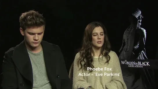 INTERVIEW: JEREMY IRVINE AND PHOEBE FOX ON ‘THE WOMAN IN BLACK: ANGEL OF DEATH’