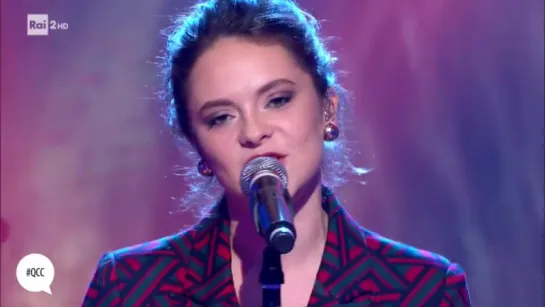 Francesca Michielin - Vulcano (Quelli Che il Calcio - 15.10.17)