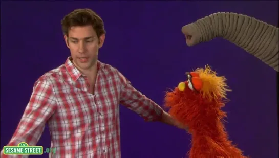 John Krasinski on Sesame Street: Soggy