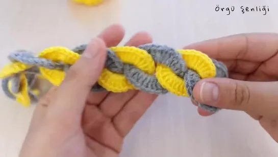 Super Easy Headband Knitting Model How to crochet Stitch🤩Como Tejer👍Görünce Bayılacaksınız 💯DIY örgü