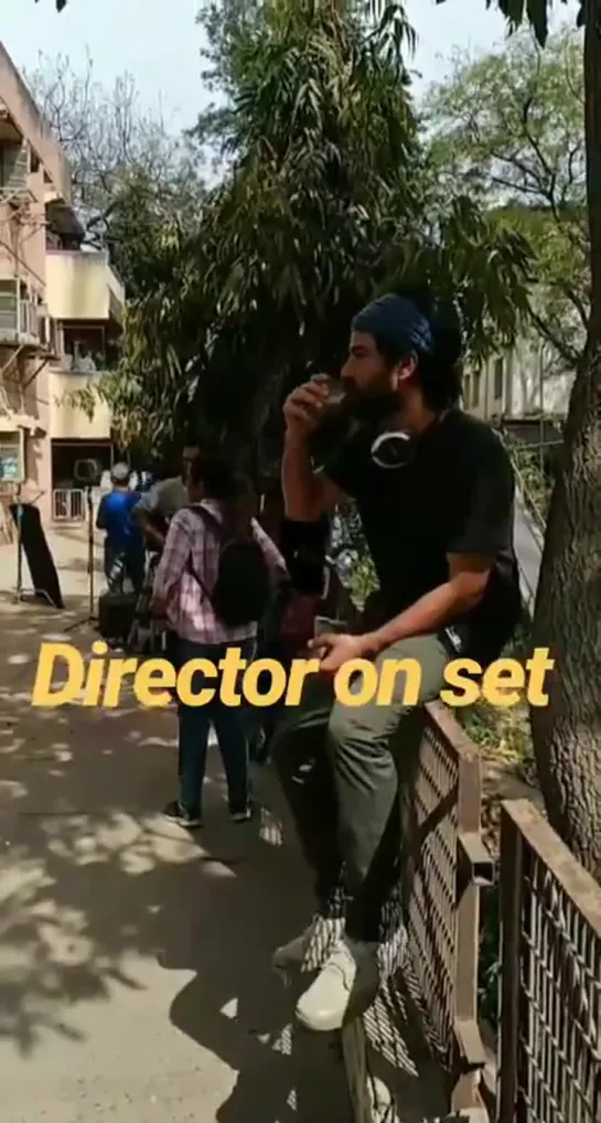 Halahal bts - - @Randeepjha - Cr @actoranuradha IG story