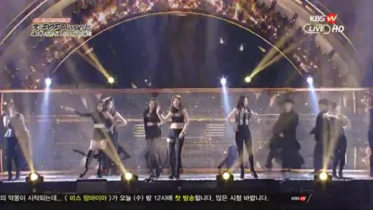 KARA Mamma Mia 28 01 2015 KBS Joy 4th Gaon Chart K POP Awards