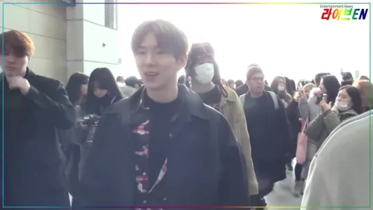 [VK][180209] MONSTA X at Incheon Airport @ liveen TV